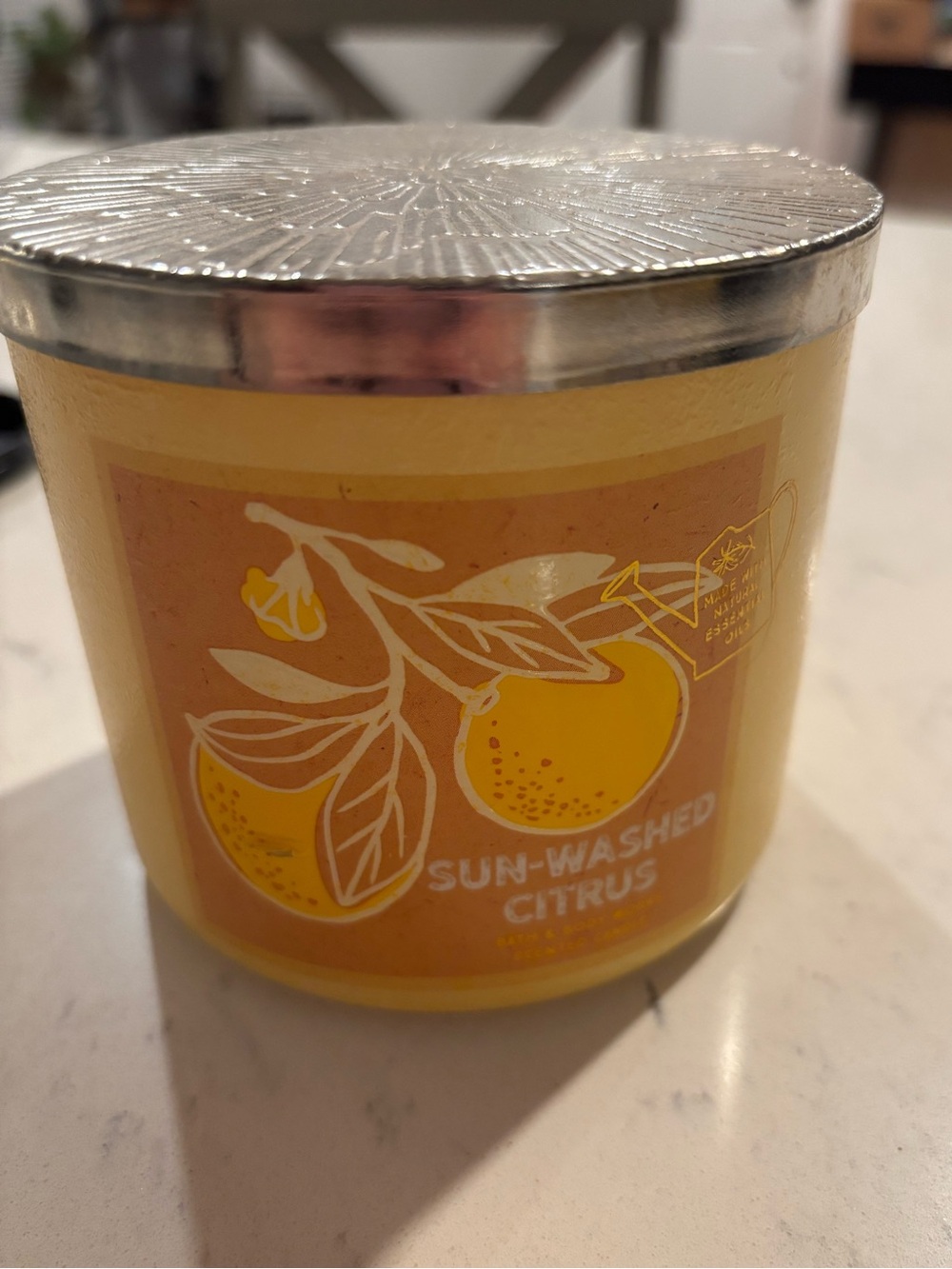 Sun-Washed Citrus 3-Wick Bath & Body Works